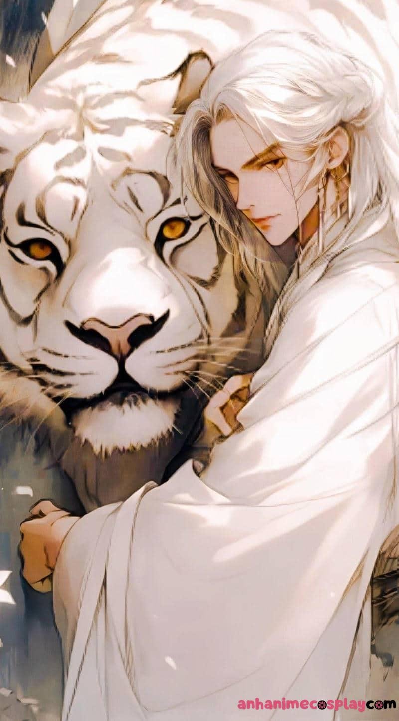 hình ảnh cung sư tử nam anime đẹp trai